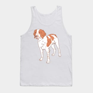 Brittany Spaniel Tank Top